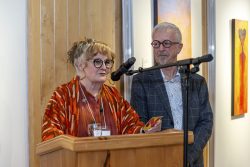 Jurist Pat announces the Jurors Award